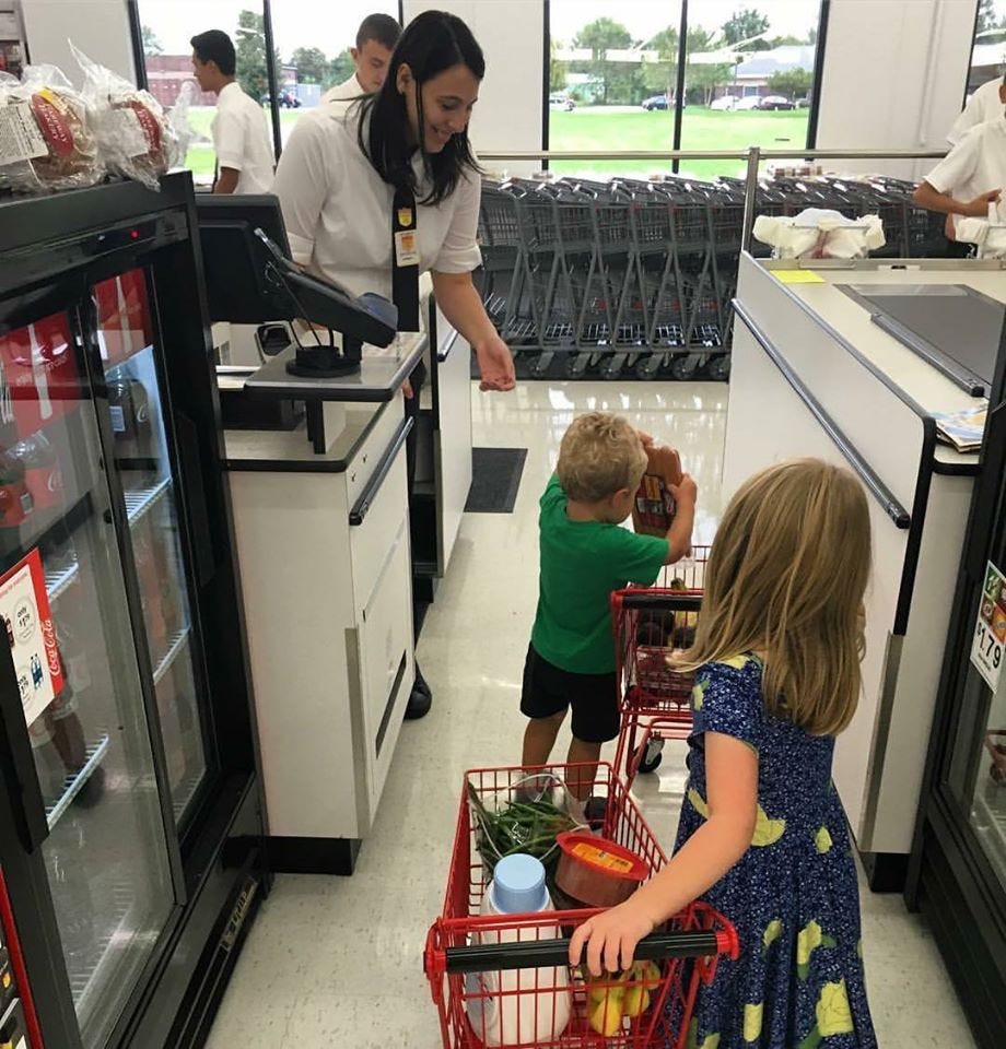 target kid shopping cart